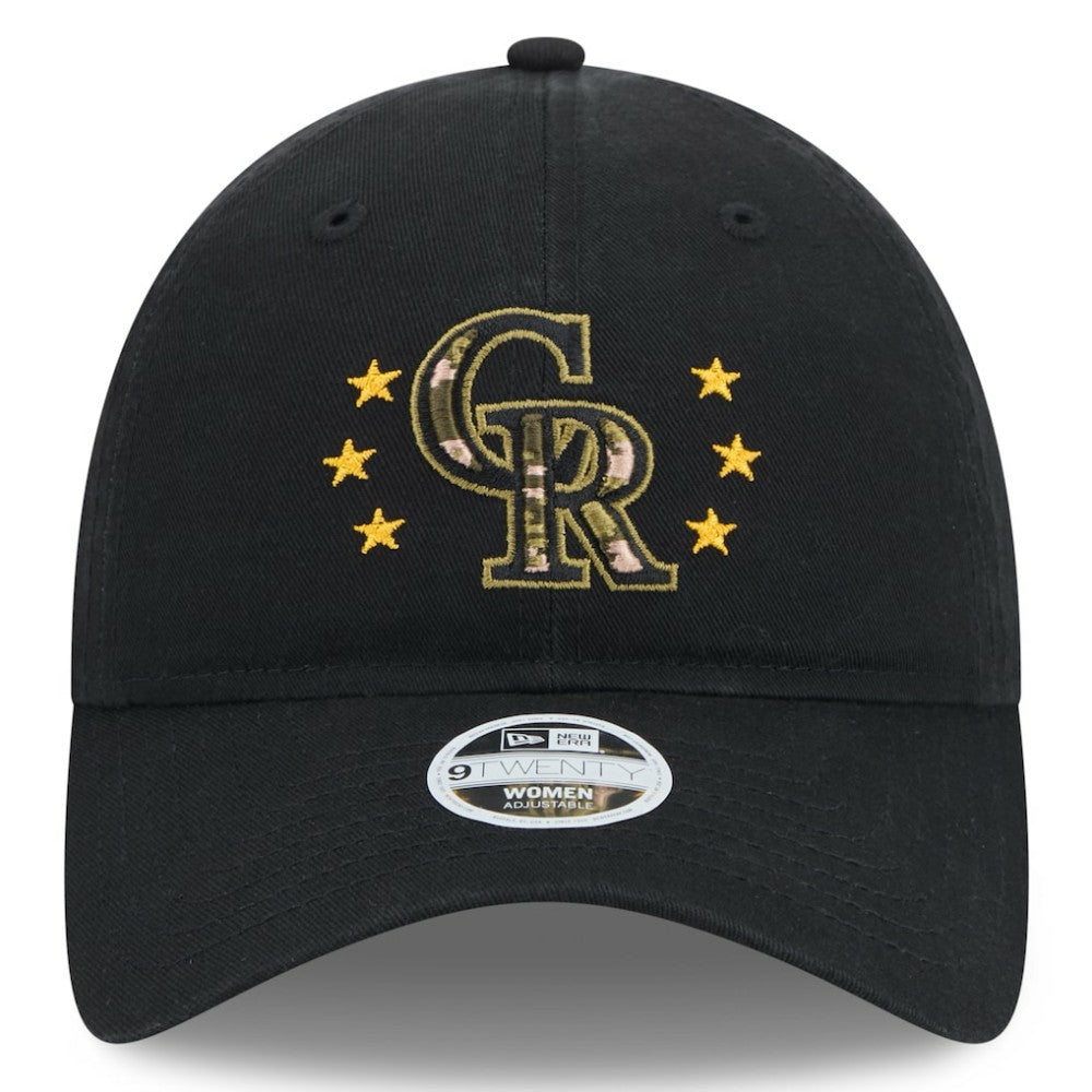 Colorado Rockies New Era Women's 2024 Armed Forces Day 9TWENTY Adjustable Hat | MLB Near me