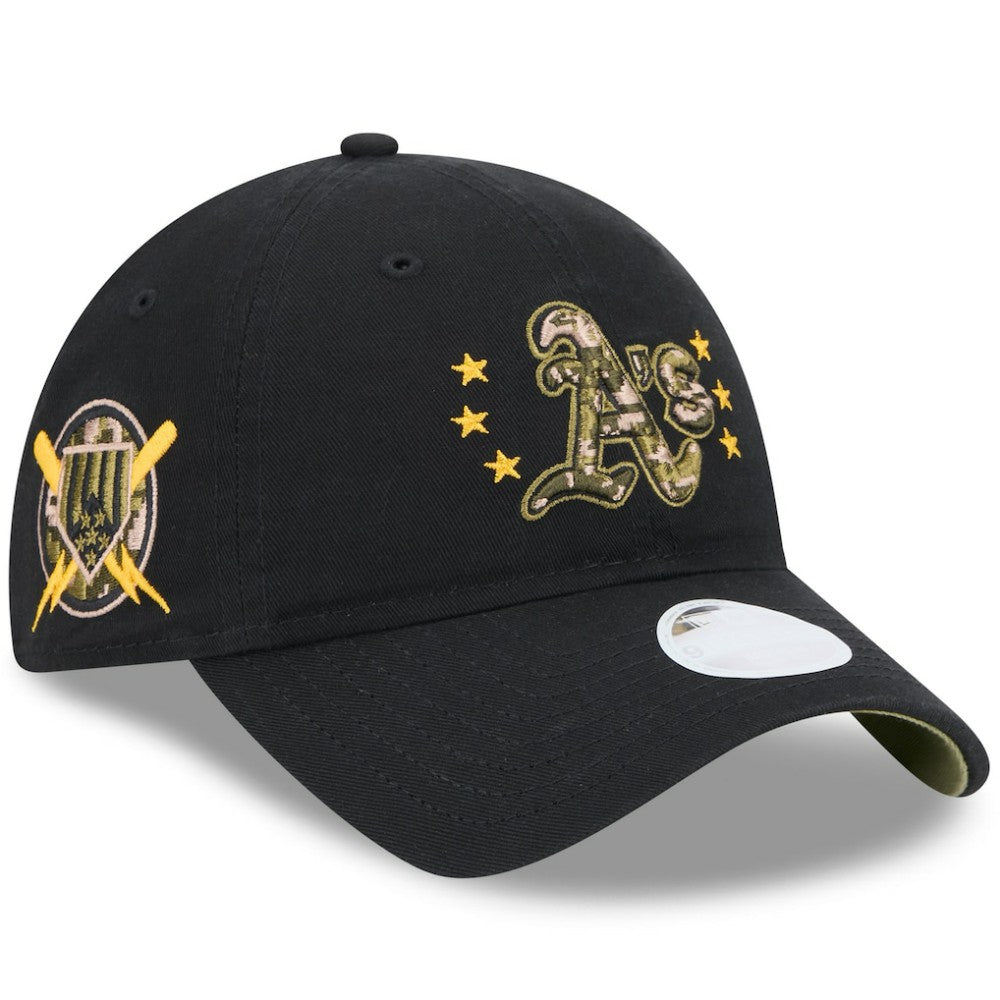 Athletics New Era Women's 2024 Armed Forces Day 9TWENTY Adjustable Hat | MLB New