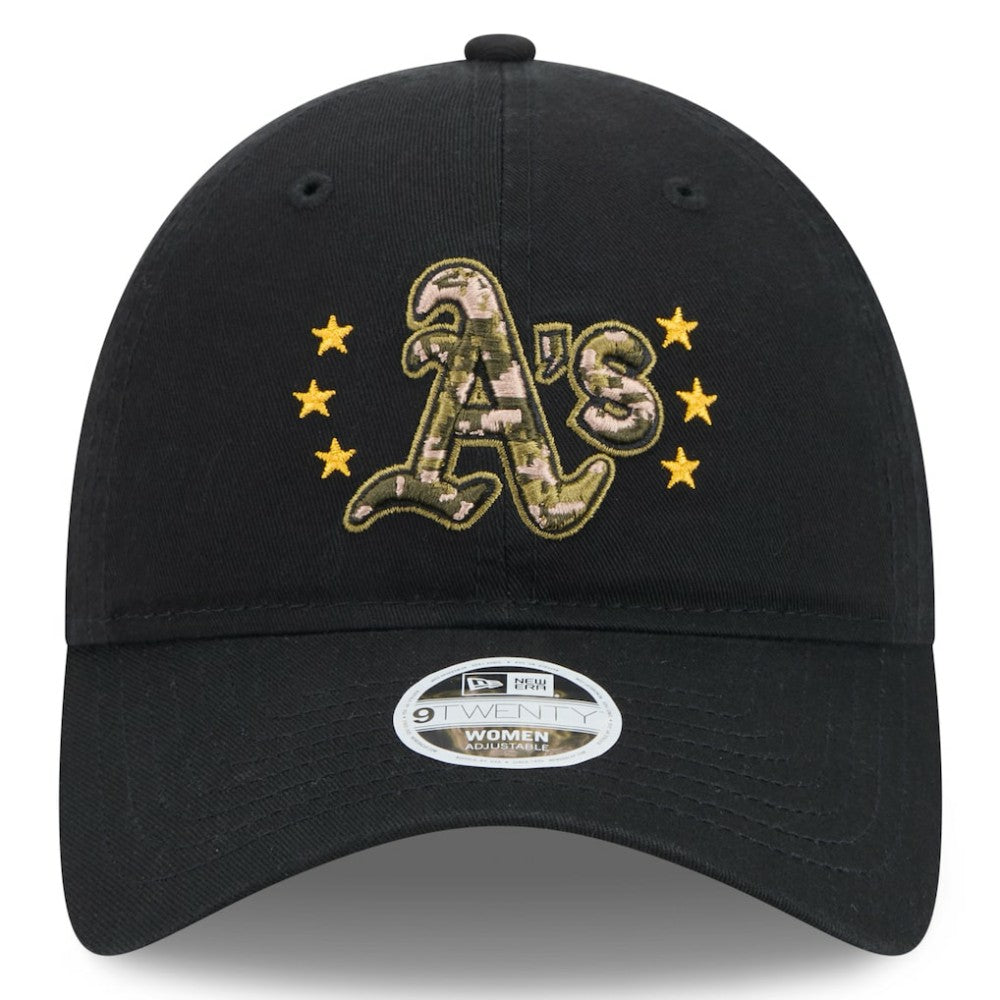 Athletics New Era Women's 2024 Armed Forces Day 9TWENTY Adjustable Hat | MLB New