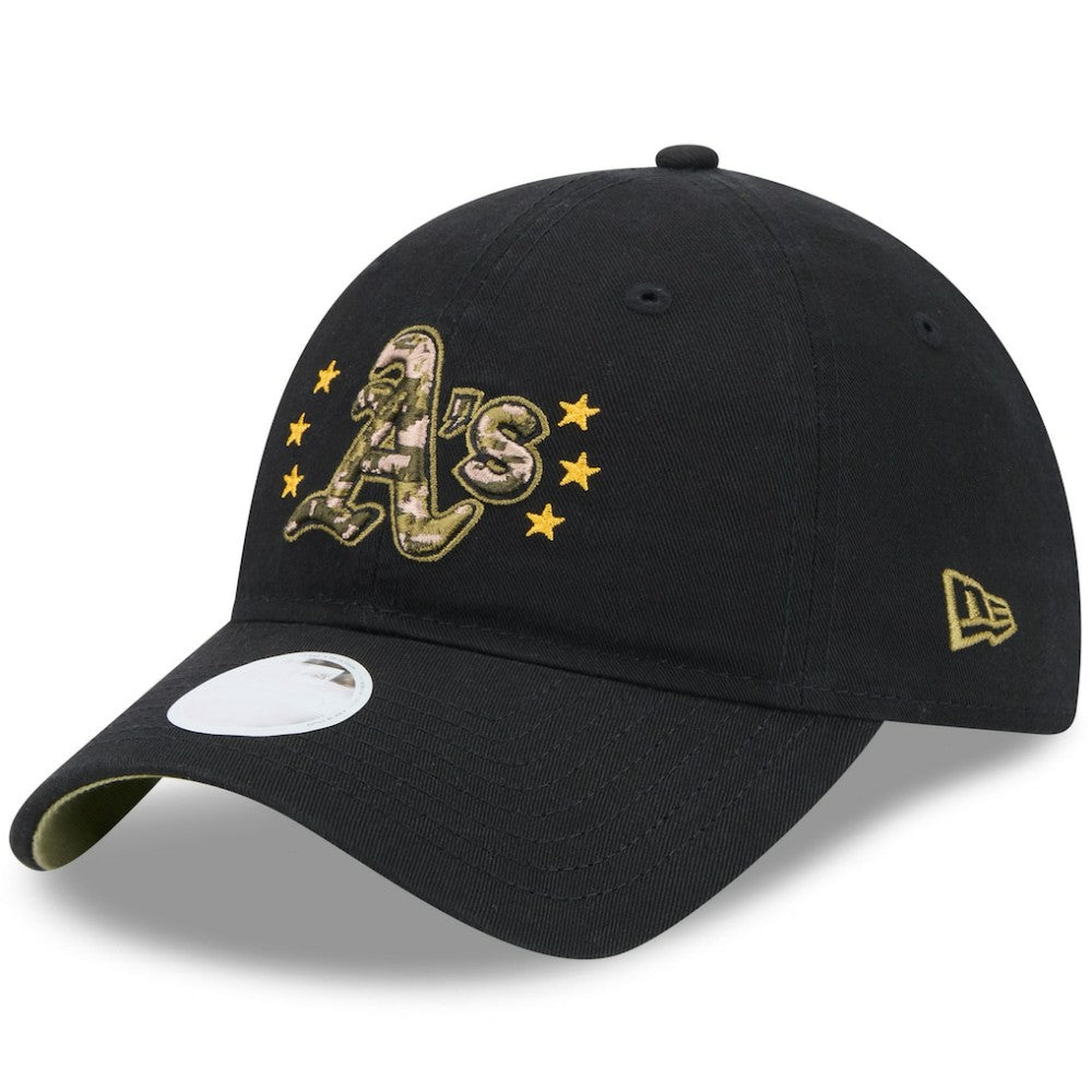 Athletics New Era Women's 2024 Armed Forces Day 9TWENTY Adjustable Hat | MLB New