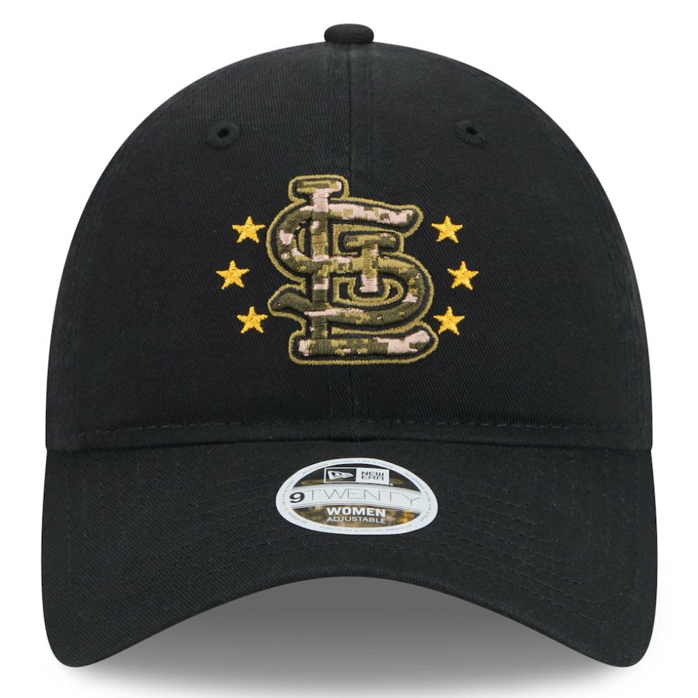St. Louis Cardinals New Era Women's 2024 Armed Forces Day 9TWENTY Adjustable Hat | MLB For sale