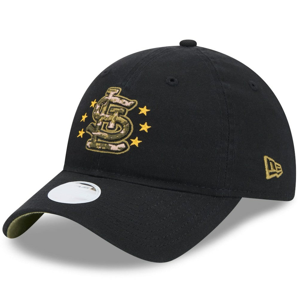 St. Louis Cardinals New Era Women's 2024 Armed Forces Day 9TWENTY Adjustable Hat | MLB For sale