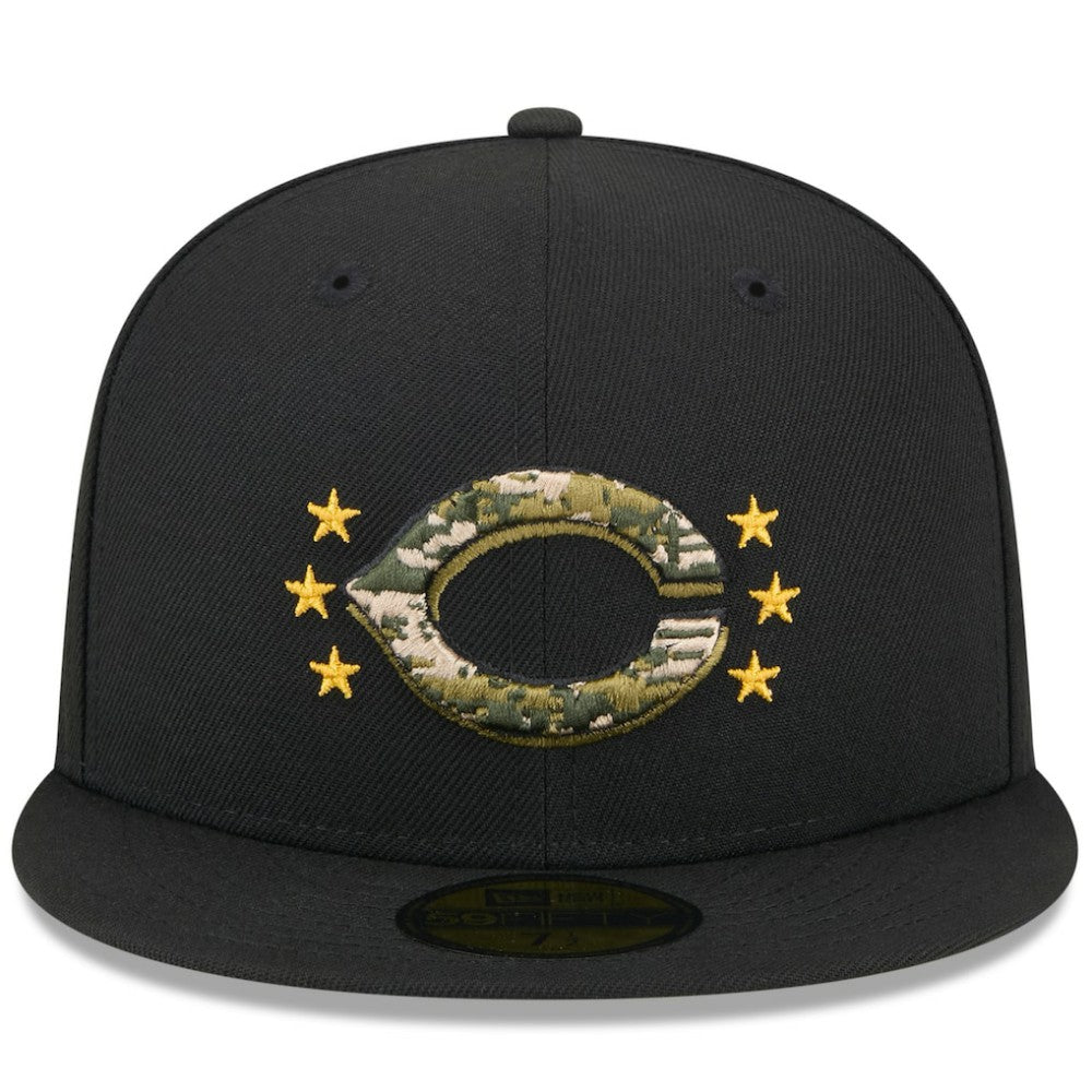 Cincinnati Reds New Era 2024 Armed Forces Day On-Field 59FIFTY Fitted Hat | MLB New