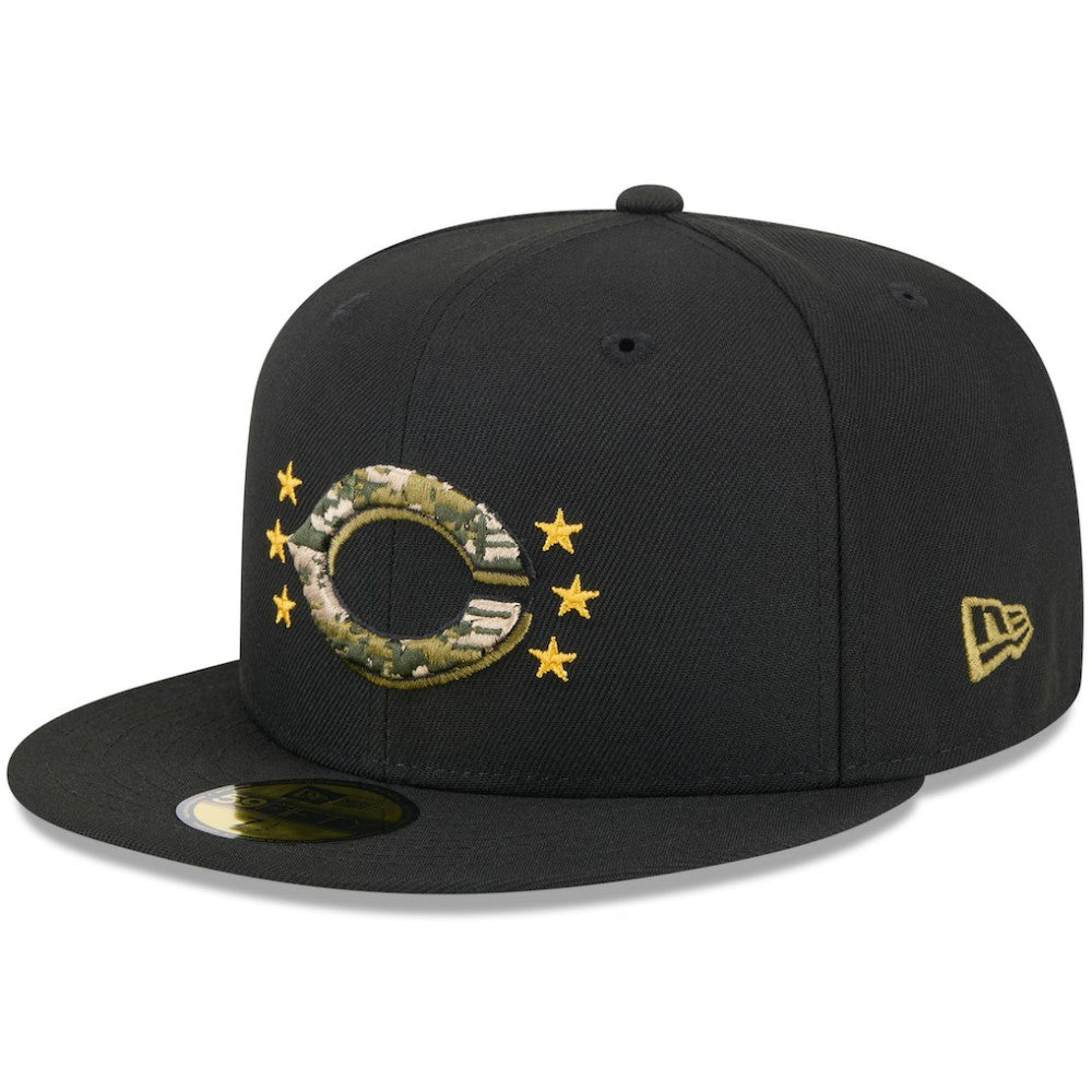 Cincinnati Reds New Era 2024 Armed Forces Day On-Field 59FIFTY Fitted Hat | MLB New
