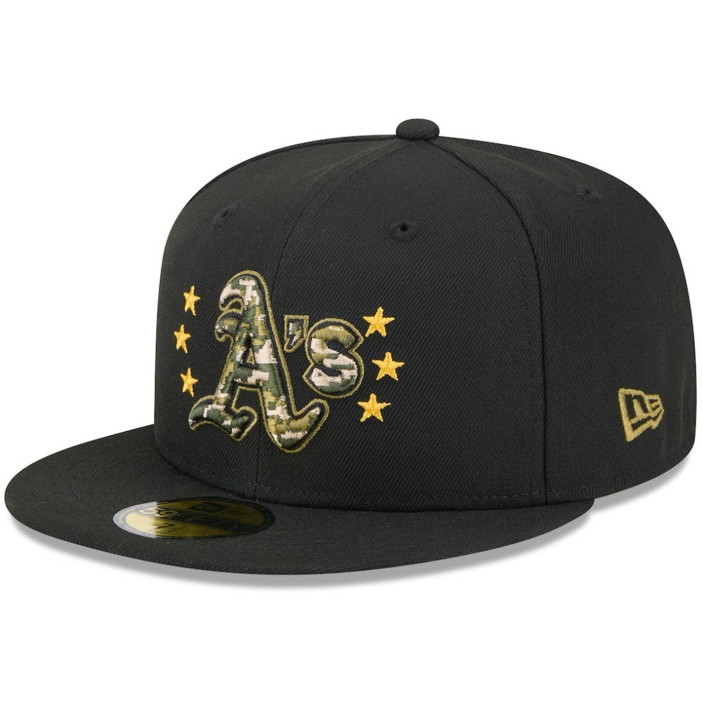 Athletics New Era 2024 Armed Forces Day On-Field 59FIFTY Fitted Hat | MLB New