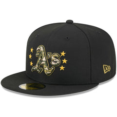 Athletics New Era 2024 Armed Forces Day On-Field 59FIFTY Fitted Hat | MLB New
