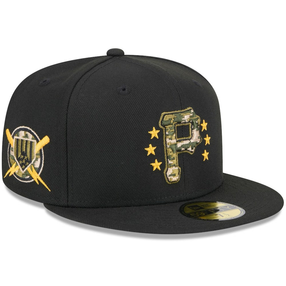 Pittsburgh Pirates New Era 2024 Armed Forces Day On-Field 59FIFTY Fitted Hat | MLB Sale