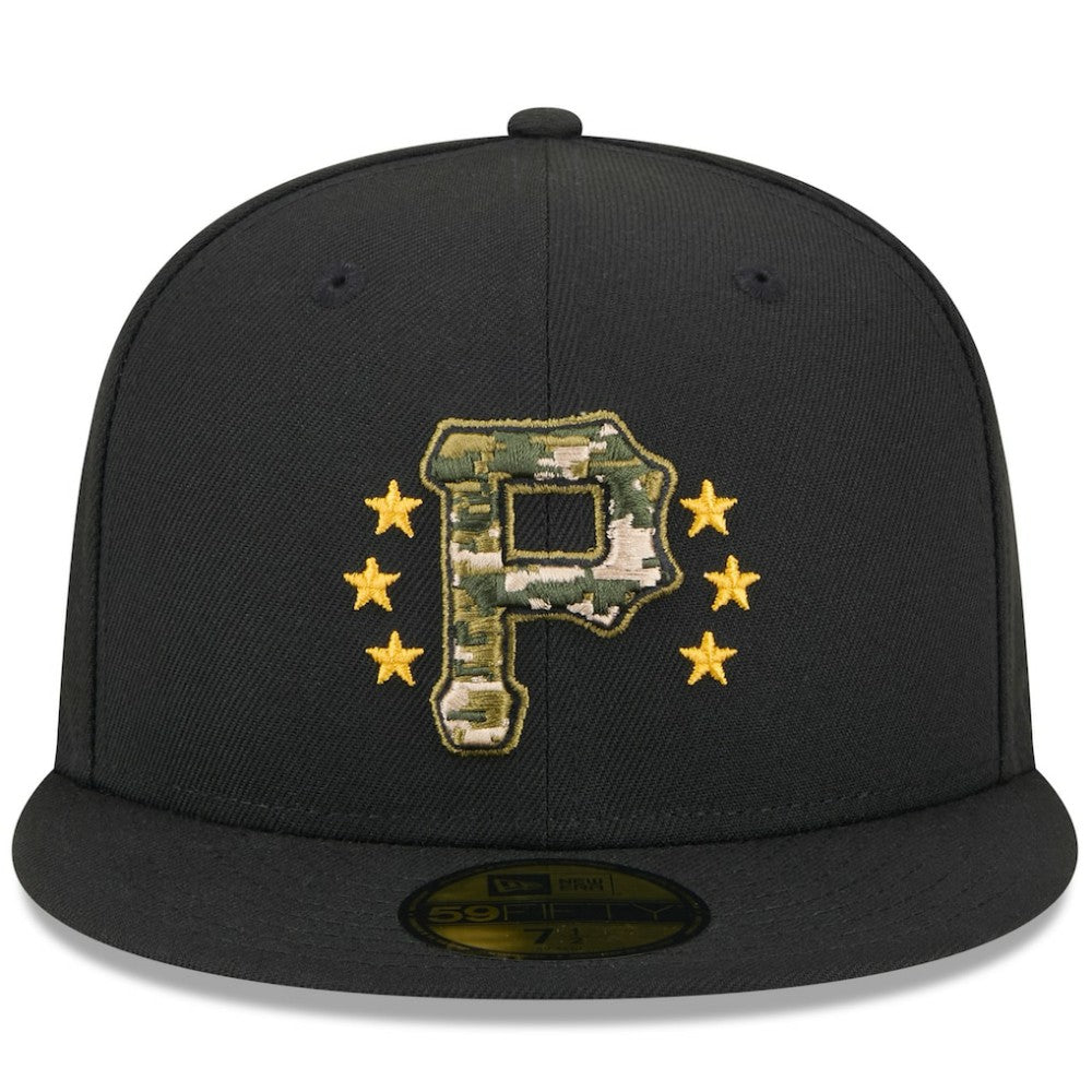 Pittsburgh Pirates New Era 2024 Armed Forces Day On-Field 59FIFTY Fitted Hat | MLB Sale