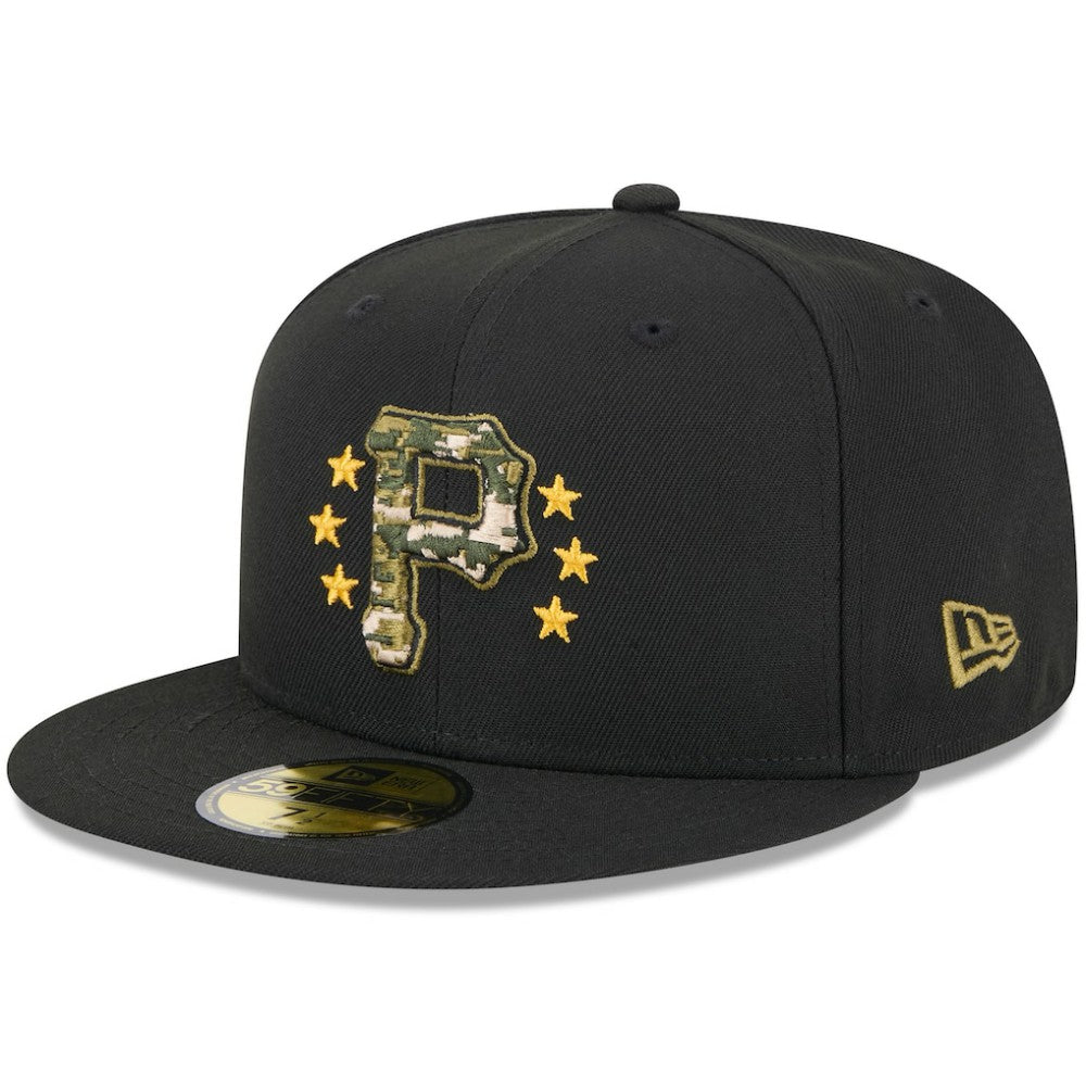 Pittsburgh Pirates New Era 2024 Armed Forces Day On-Field 59FIFTY Fitted Hat | MLB Sale