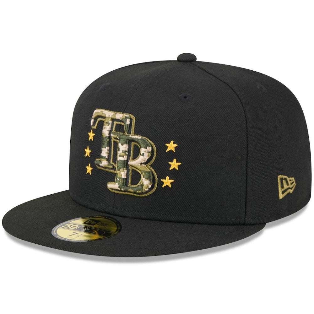 Tampa Bay Rays New Era 2024 Armed Forces Day On-Field 59FIFTY Fitted Hat | MLB Online