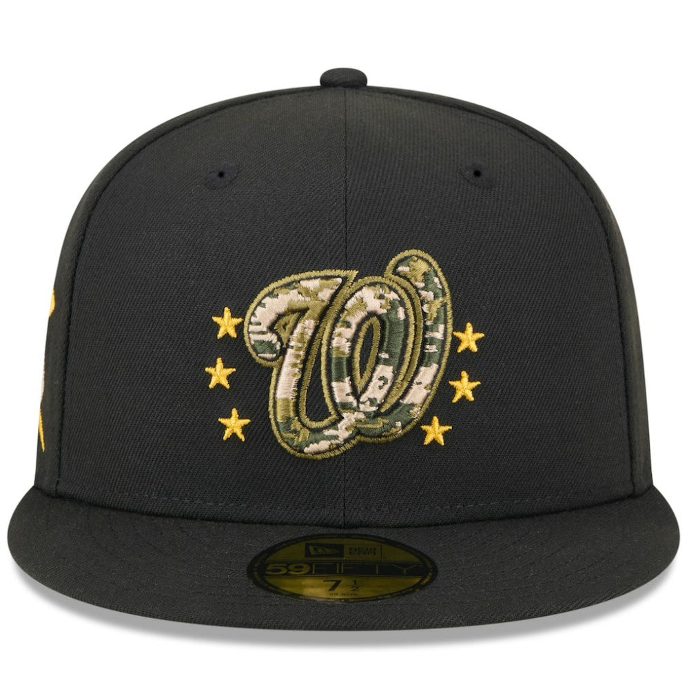 Washington Nationals New Era 2024 Armed Forces Day On-Field 59FIFTY Fitted Hat | MLB New