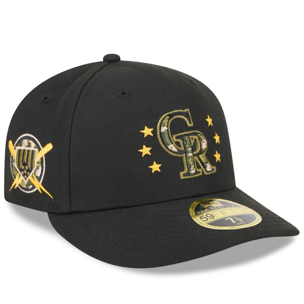 Colorado Rockies New Era 2024 Armed Forces Day Low Profile 59FIFTY Fitted Hat | MLB Discount