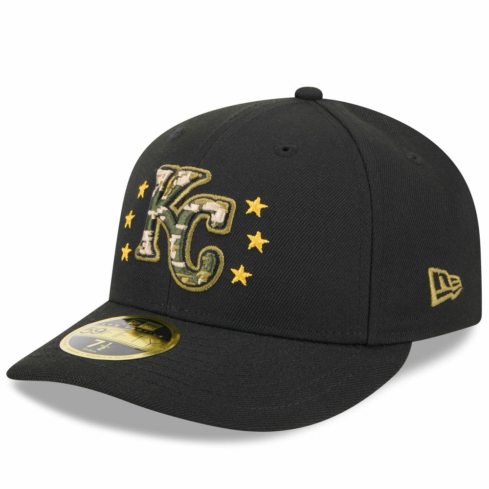 Kansas City Royals New Era 2024 Armed Forces Day Low Profile 59FIFTY Fitted Hat | MLB Discount