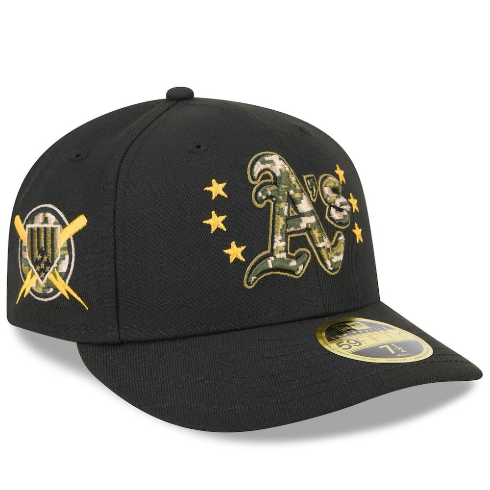 Athletics New Era 2024 Armed Forces Day Low Profile 59FIFTY Fitted Hat | MLB Discount
