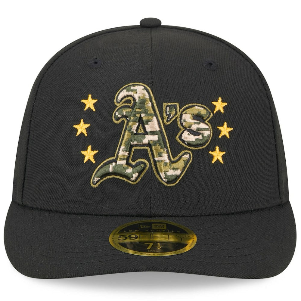 Athletics New Era 2024 Armed Forces Day Low Profile 59FIFTY Fitted Hat | MLB Discount