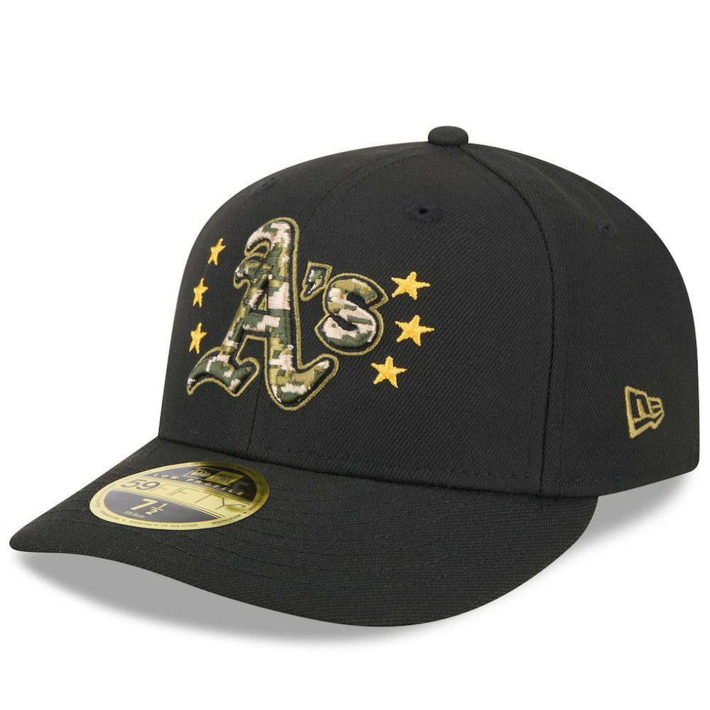 Athletics New Era 2024 Armed Forces Day Low Profile 59FIFTY Fitted Hat | MLB Discount