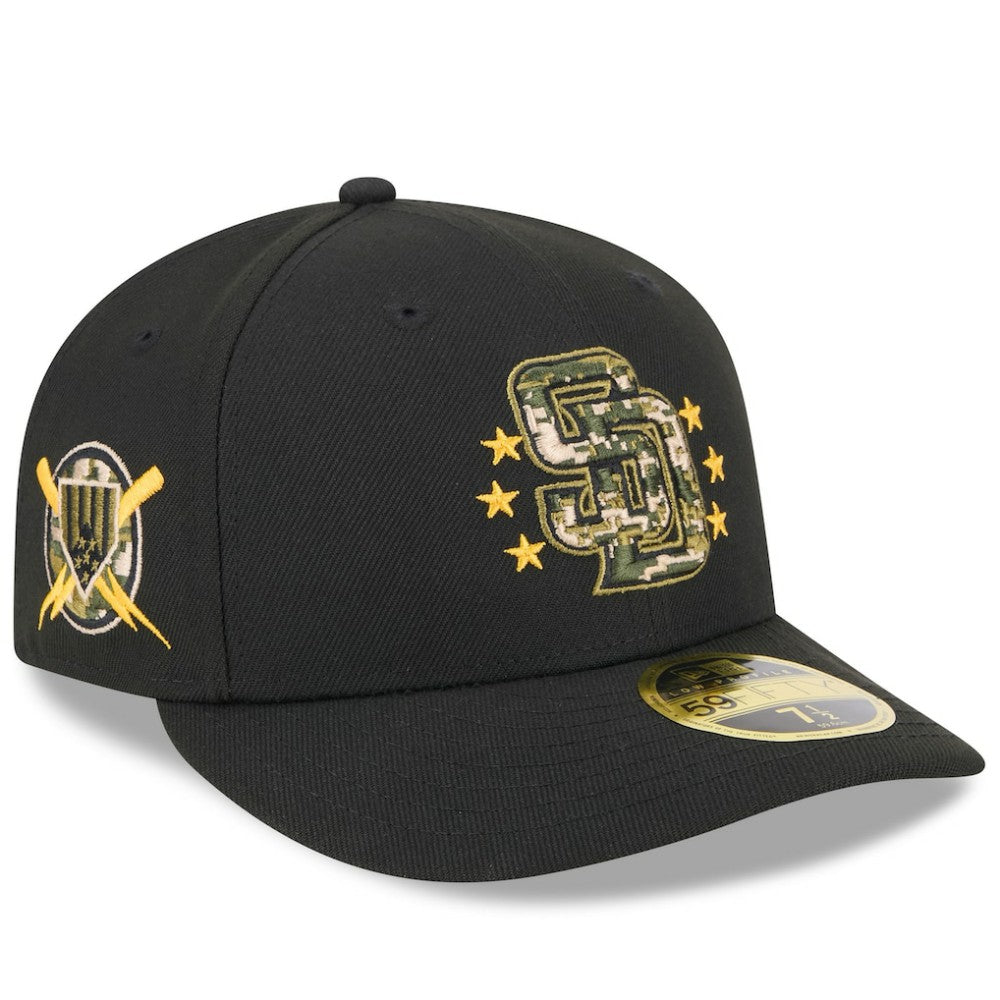San Diego Padres New Era 2024 Armed Forces Day Low Profile 59FIFTY Fitted Hat | MLB Discount