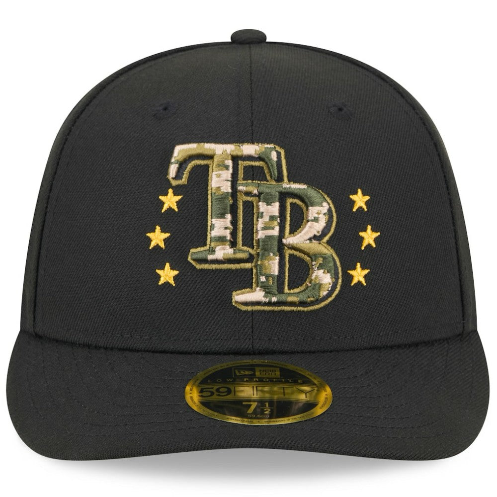 Tampa Bay Rays New Era 2024 Armed Forces Day Low Profile 59FIFTY Fitted Hat | MLB US
