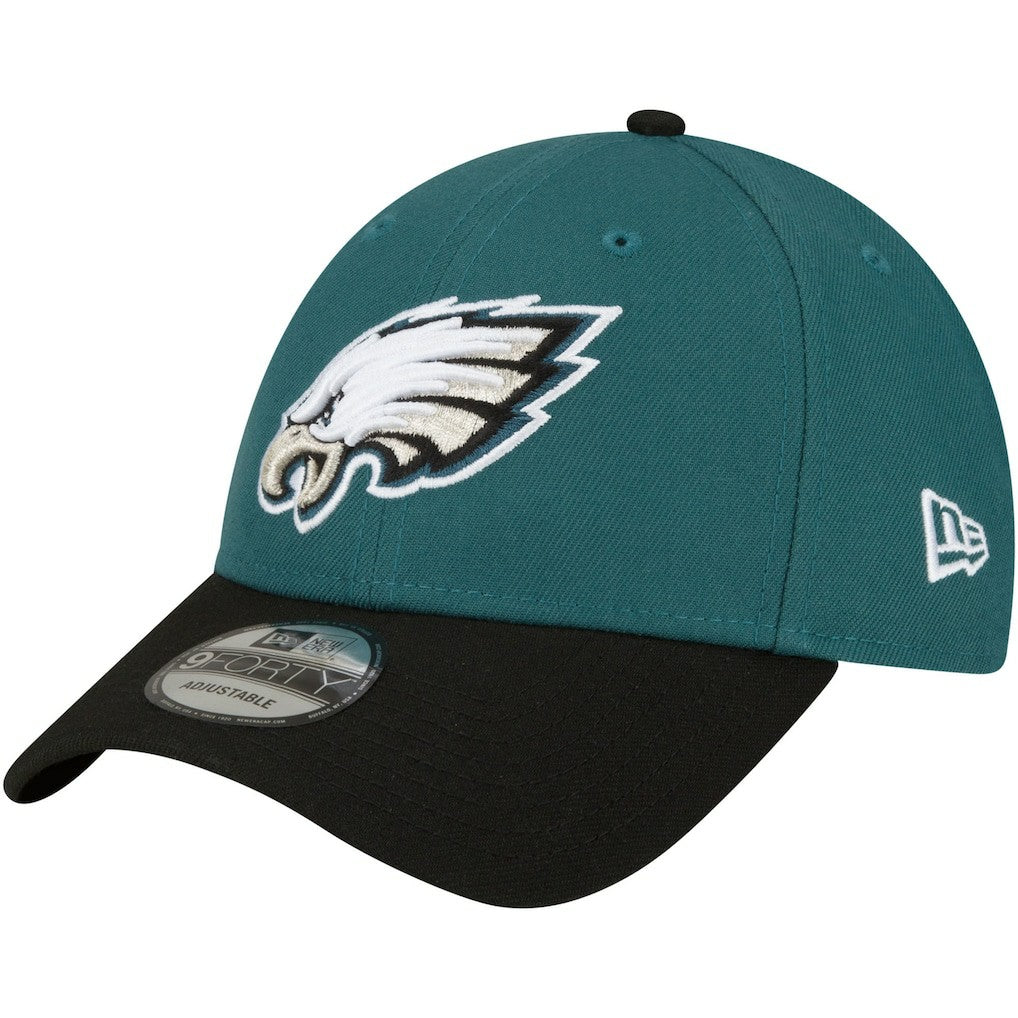 Philadelphia Eagles New Era The League Two-Tone 9FORTY Adjustable Hat