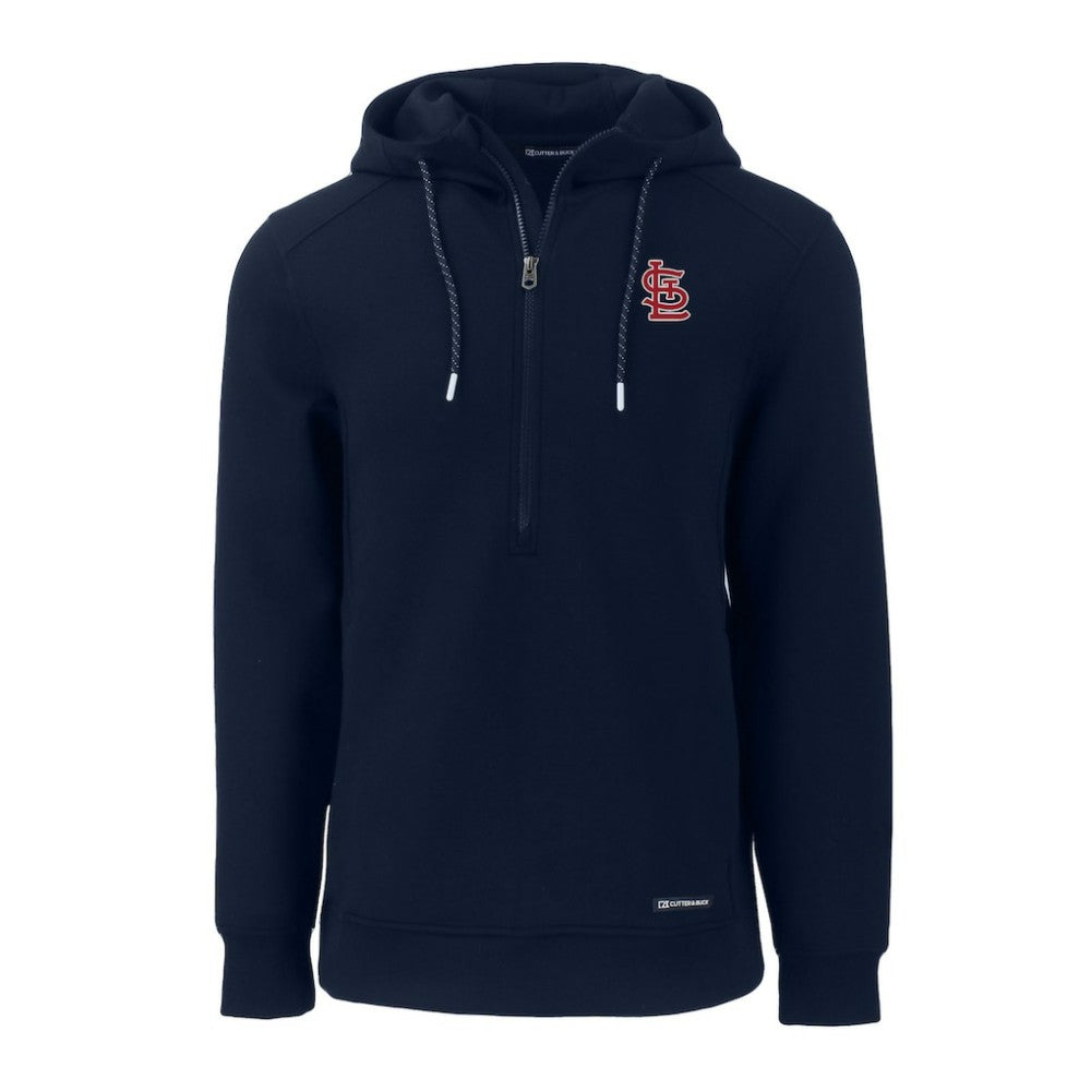 St. Louis Cardinals Cutter & Buck Roam Eco Half-Zip Recycled Pullover Hoodie | MLB US