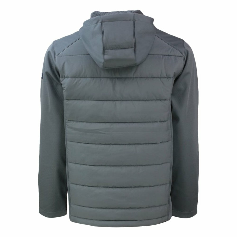 Los Angeles Dodgers Cutter & Buck Evoke Hybrid Eco Softshell Recycled Full-Zip Hoodie | MLB Discount