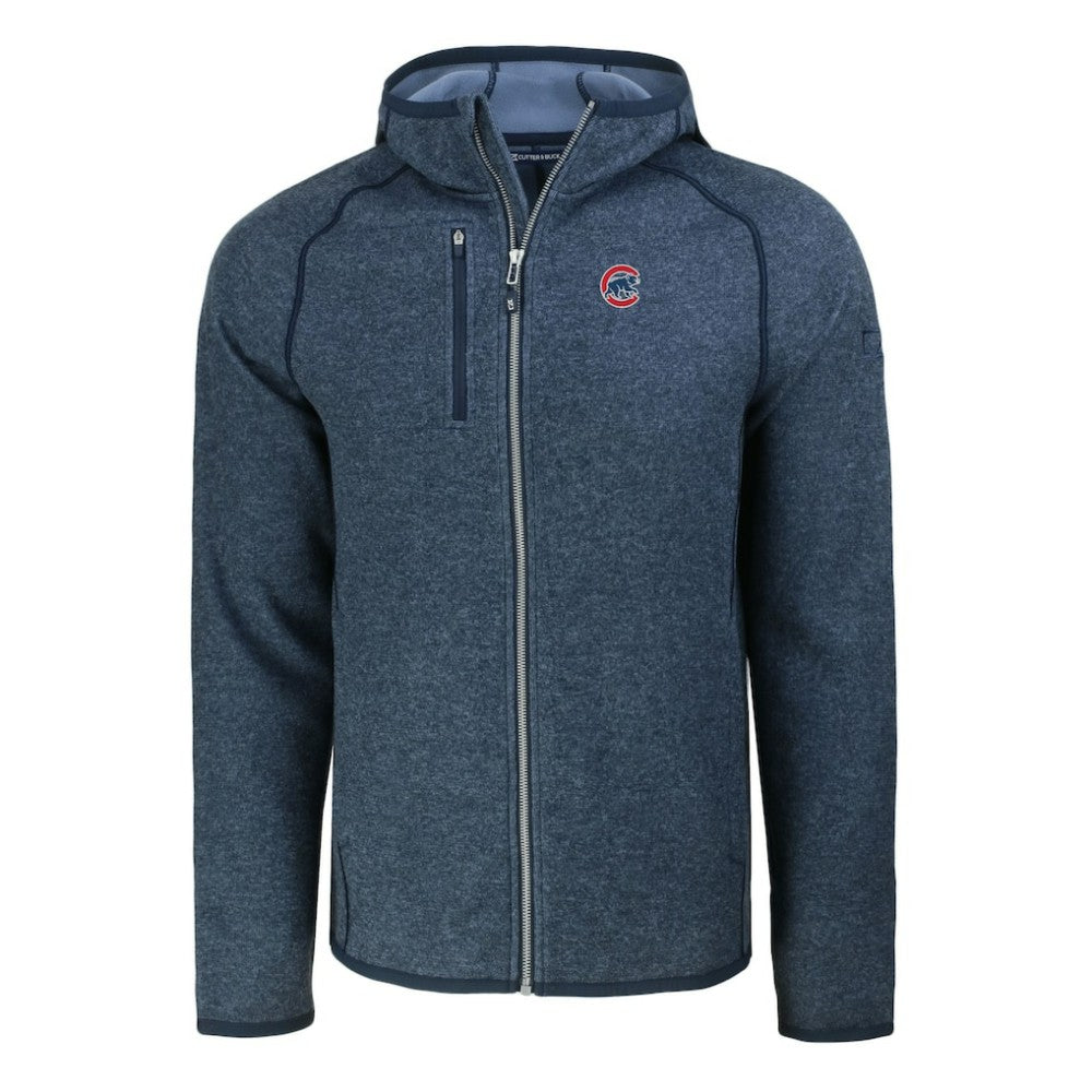 Chicago Cubs Cutter & Buck Mainsail Full-Zip Hooded Jacket | MLB Online