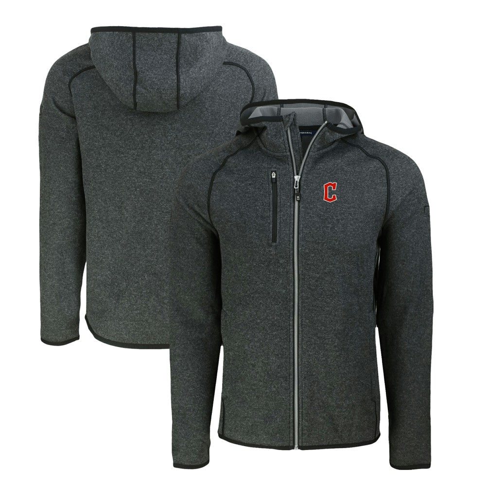 Cleveland Guardians Cutter & Buck Mainsail Full-Zip Hooded Jacket | MLB Shop
