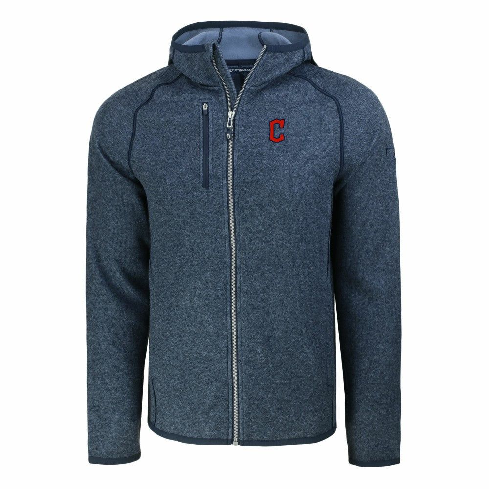 Cleveland Guardians Cutter & Buck Mainsail Full-Zip Hooded Jacket | MLB Near me