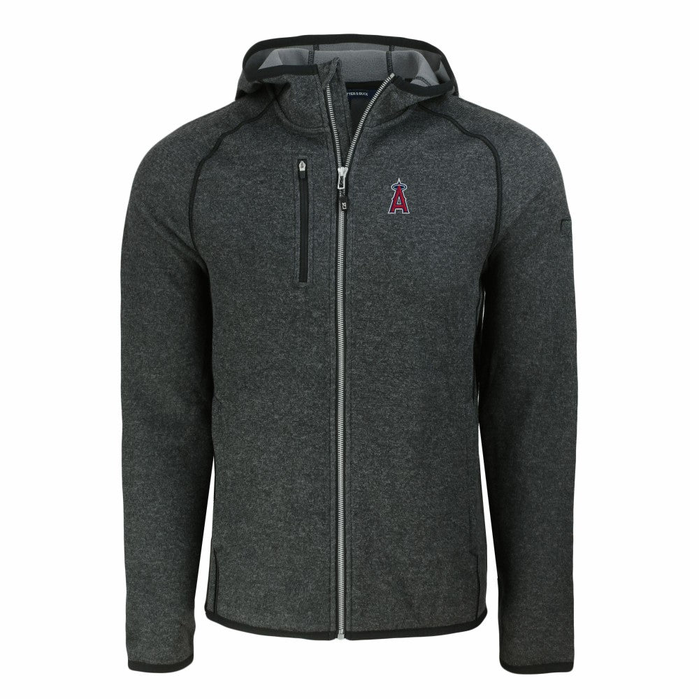 Los Angeles Angels Cutter & Buck Mainsail Full-Zip Hooded Jacket | MLB Outlet