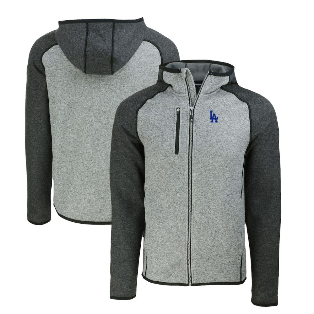 Los Angeles Dodgers Cutter & Buck Mainsail Full-Zip Hooded Jacket | MLB Sale