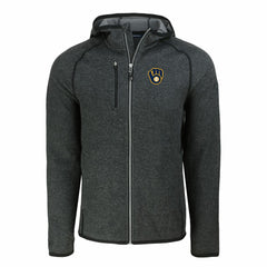 Milwaukee Brewers Cutter & Buck Mainsail Full-Zip Hooded Jacket | MLB For sale