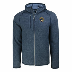 Milwaukee Brewers Cutter & Buck Mainsail Full-Zip Hooded Jacket | MLB Near me