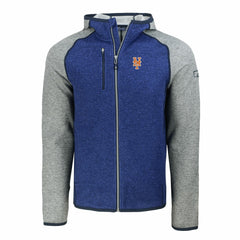 New York Mets Cutter & Buck Mainsail Full-Zip Hooded Jacket | MLB Online