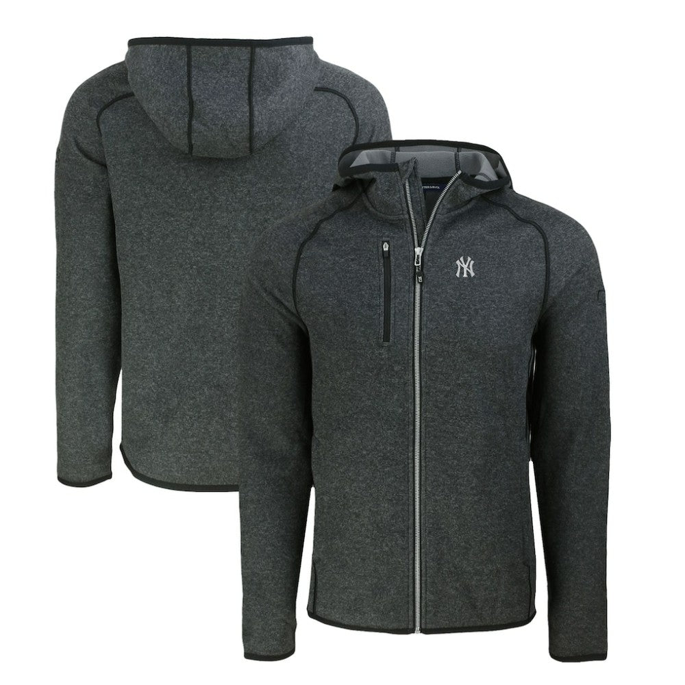 New York Yankees Cutter & Buck Mainsail Full-Zip Hooded Jacket | MLB For sale
