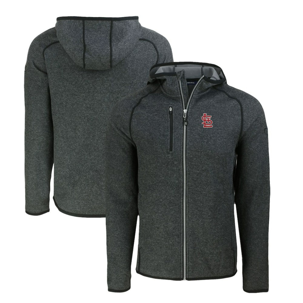 St. Louis Cardinals Cutter & Buck Mainsail Full-Zip Hooded Jacket | MLB New