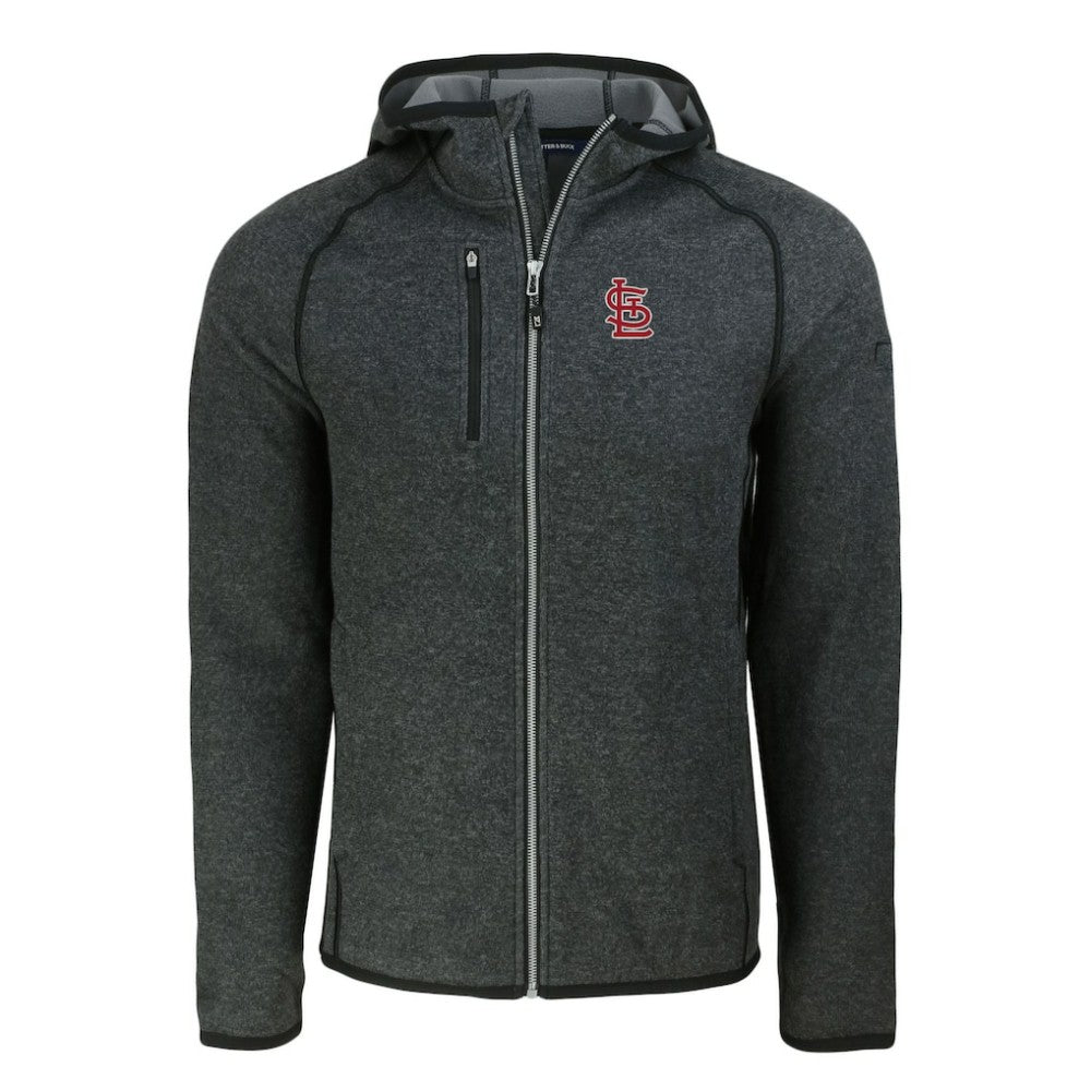 St. Louis Cardinals Cutter & Buck Mainsail Full-Zip Hooded Jacket | MLB New