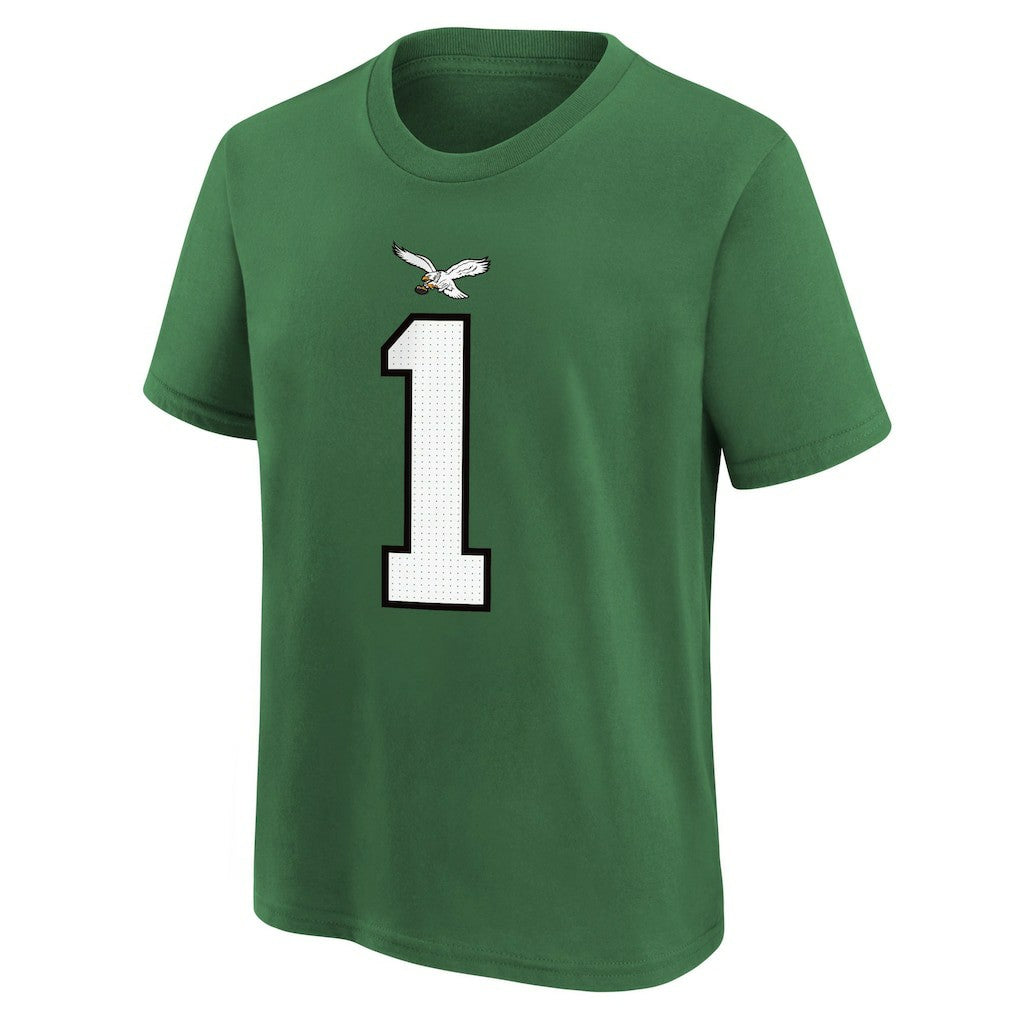 Philadelphia Eagles Nike Jalen Hurts  Preschool Player Name & Number T-Shirt