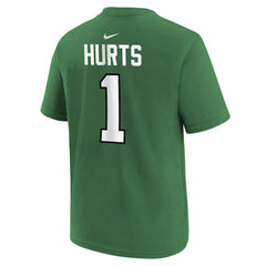 Philadelphia Eagles Nike Jalen Hurts  Preschool Player Name & Number T-Shirt