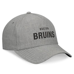 Boston Bruins Fanatics Elements A-Frame Leather Strapback Hat Outlet