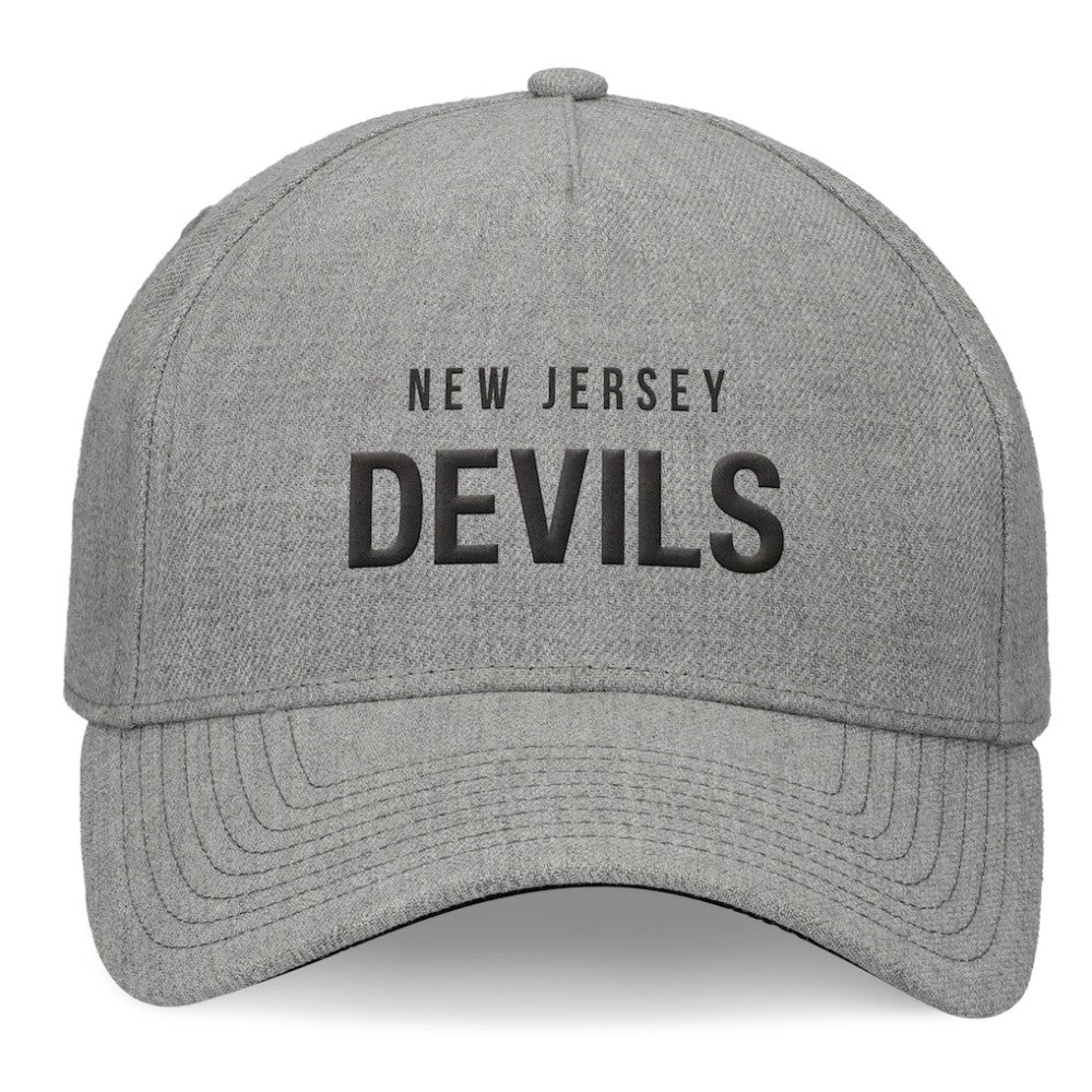 New Jersey Devils Fanatics Elements A-Frame Leather Strapback Hat For Sale