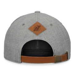 New Jersey Devils Fanatics Elements A-Frame Leather Strapback Hat For Sale