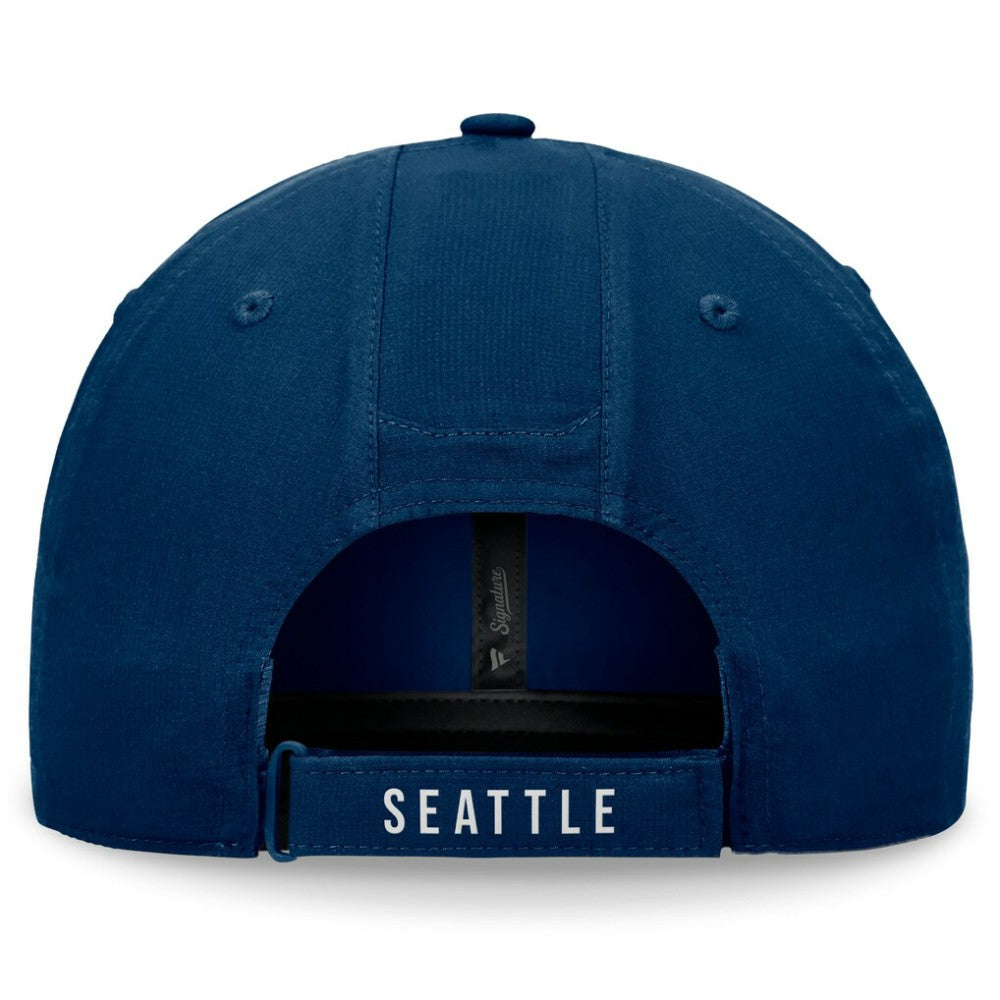 Seattle Kraken Fanatics Front Office Ripstop Adjustable Hat For Sale