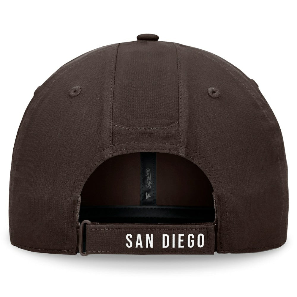 San Diego Padres Fanatics Front Office Ripstop Unstructured Adjustable Hat | MLB New