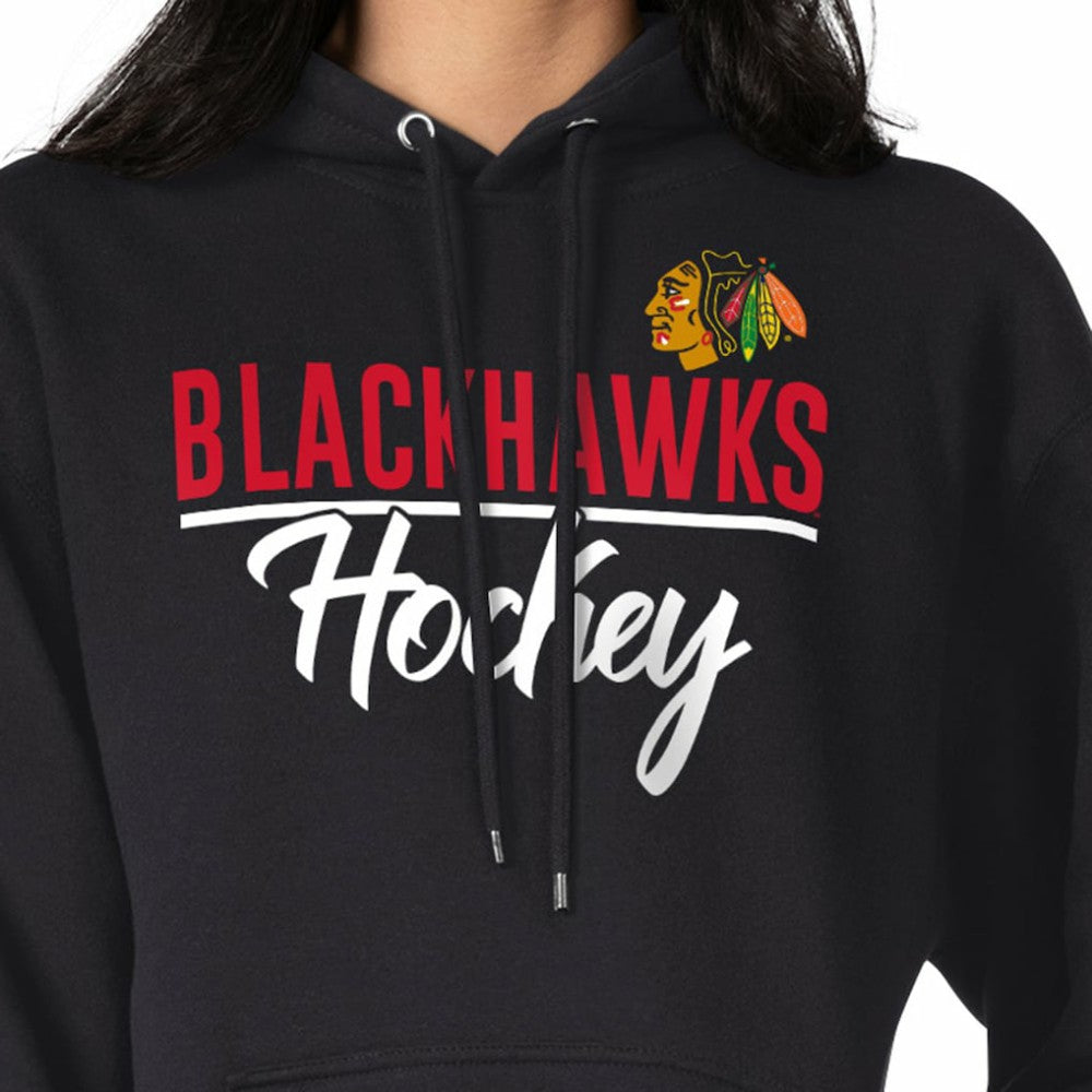 Chicago Blackhawks G-III 4Her by Carl Banks Women's Team Sport Tri-Blend Fleece Hoodie For Sale