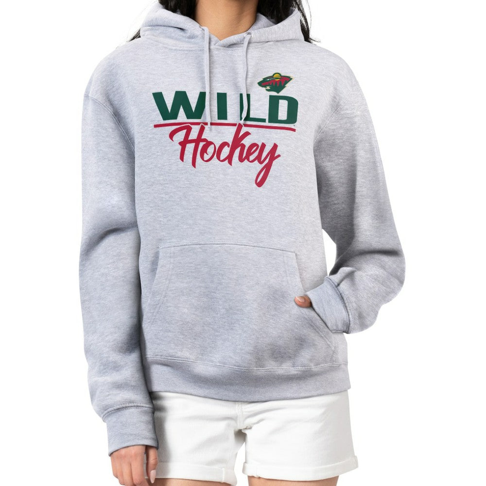 Minnesota Wild G-III 4Her by Carl Banks Women's Team Sport Tri-Blend Fleece Hoodie For Sale
