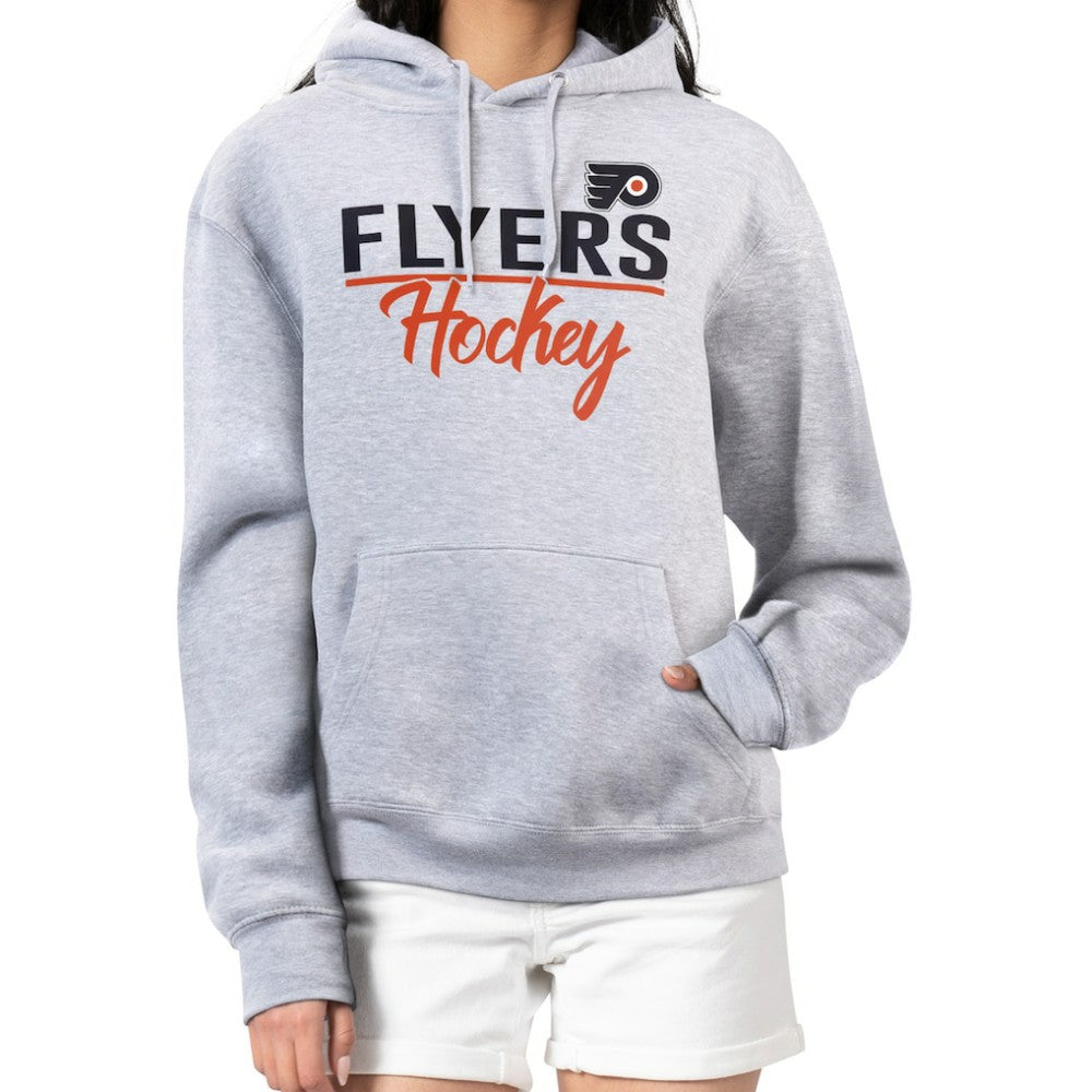 Philadelphia Flyers G-III 4Her by Carl Banks Women's Team Sport Tri-Blend Fleece Hoodie For Sale