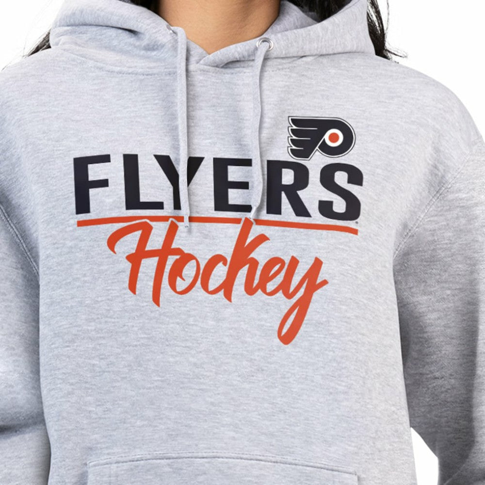 Philadelphia Flyers G-III 4Her by Carl Banks Women's Team Sport Tri-Blend Fleece Hoodie For Sale