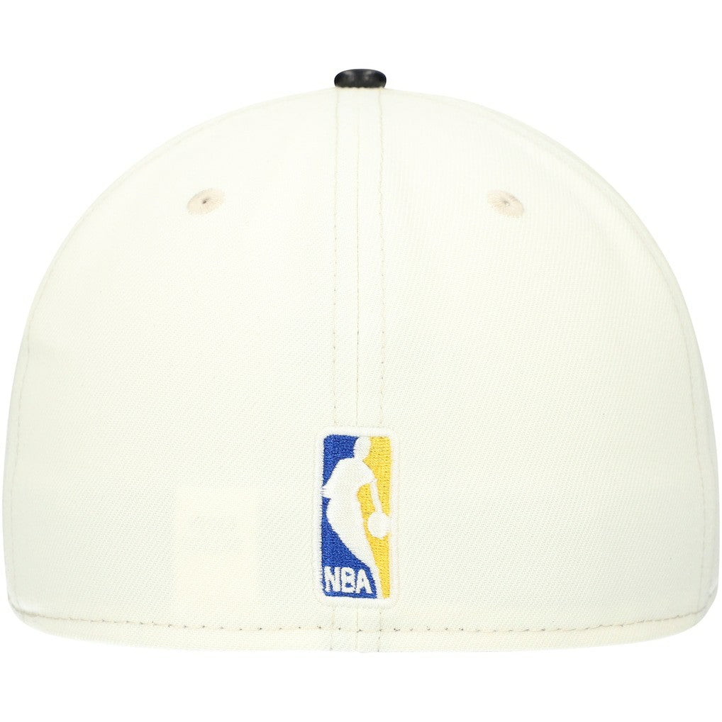 Golden State Warriors Faux Leather Visor Two-Tone 59FIFTY Fitted Hat sale For Sale