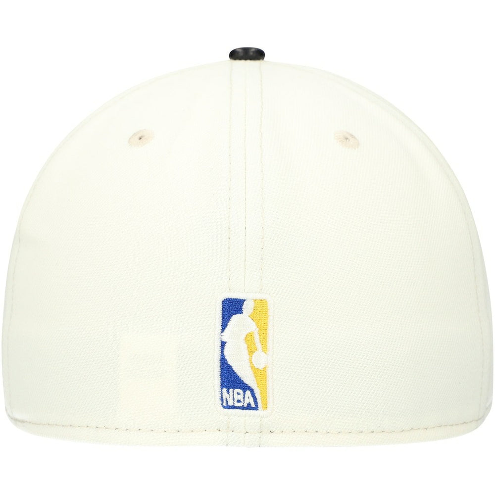 Golden State Warriors Faux Leather Visor Two-Tone 59FIFTY Fitted Hat sale For Sale