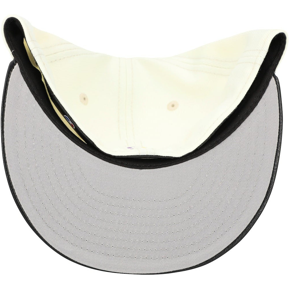 Los Angeles Lakers Faux Leather Visor Two-Tone 59FIFTY Fitted Hat On Sale
